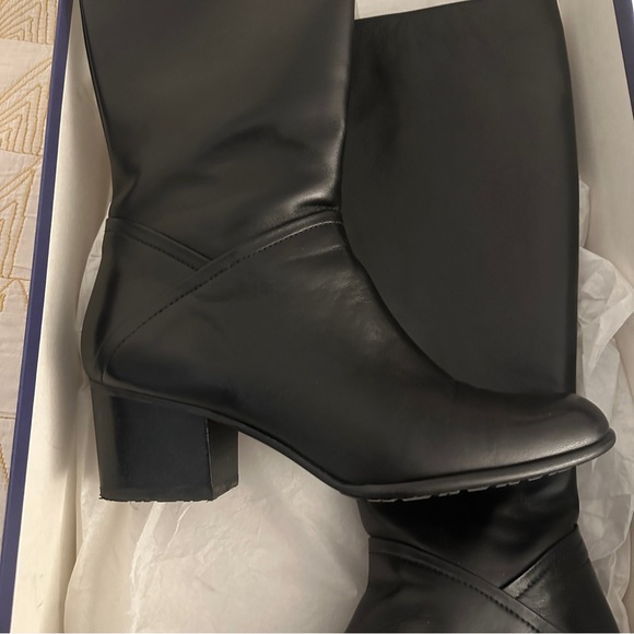 Stuart Weitzman | Black nappa boots - Picture 4 of 11